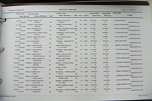 Henderson Co, NC, Marriages Male & Female, 2000 - 2004, (209).JPG