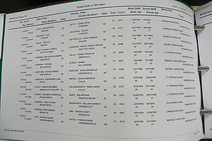 Henderson Co, NC, Marriages Male & Female, 2000 - 2004, (216).JPG