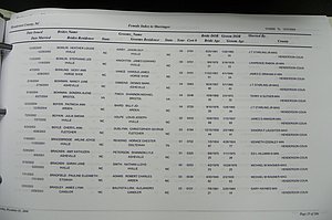 Henderson Co, NC, Marriages Male & Female, 2000 - 2004, (238).JPG
