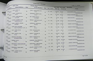 Henderson Co, NC, Marriages Male & Female, 2000 - 2004, (282).JPG