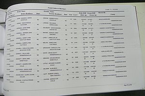 Henderson Co, NC, Marriages Male & Female, 2000 - 2004, (308).JPG