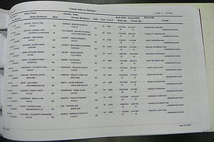 Henderson Co, NC, Marriages Male & Female, 2000 - 2004, (312).JPG