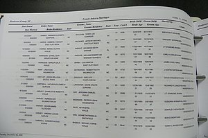 Henderson Co, NC, Marriages Male & Female, 2000 - 2004, (319).JPG
