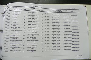 Henderson Co, NC, Marriages Male & Female, 2000 - 2004, (337).JPG
