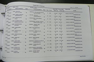 Henderson Co, NC, Marriages Male & Female, 2000 - 2004, (343).JPG