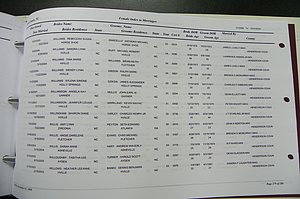 Henderson Co, NC, Marriages Male & Female, 2000 - 2004, (493).JPG
