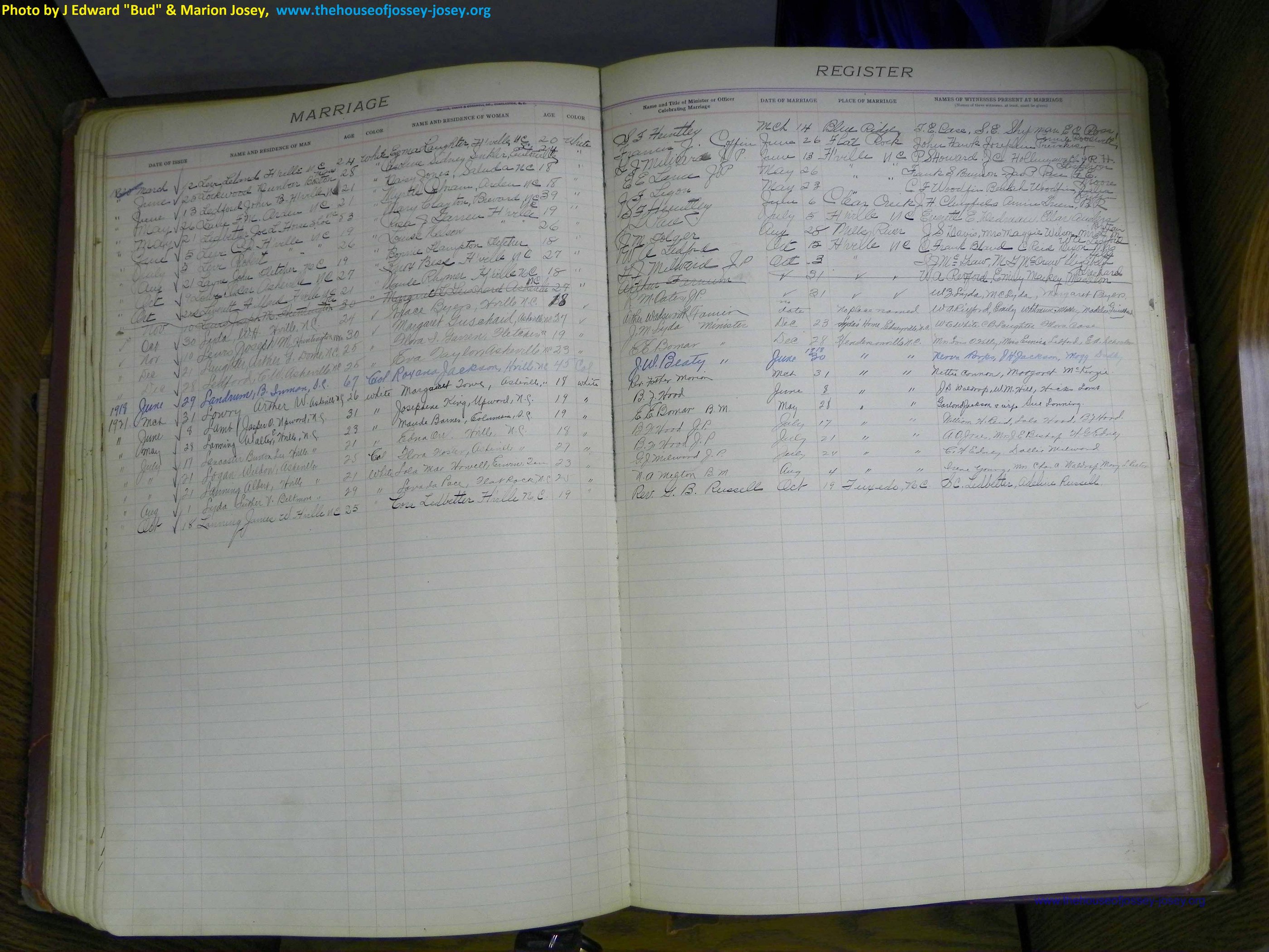 Henderson Co, NC, Marriages 1909 - 1916, (73).JPG