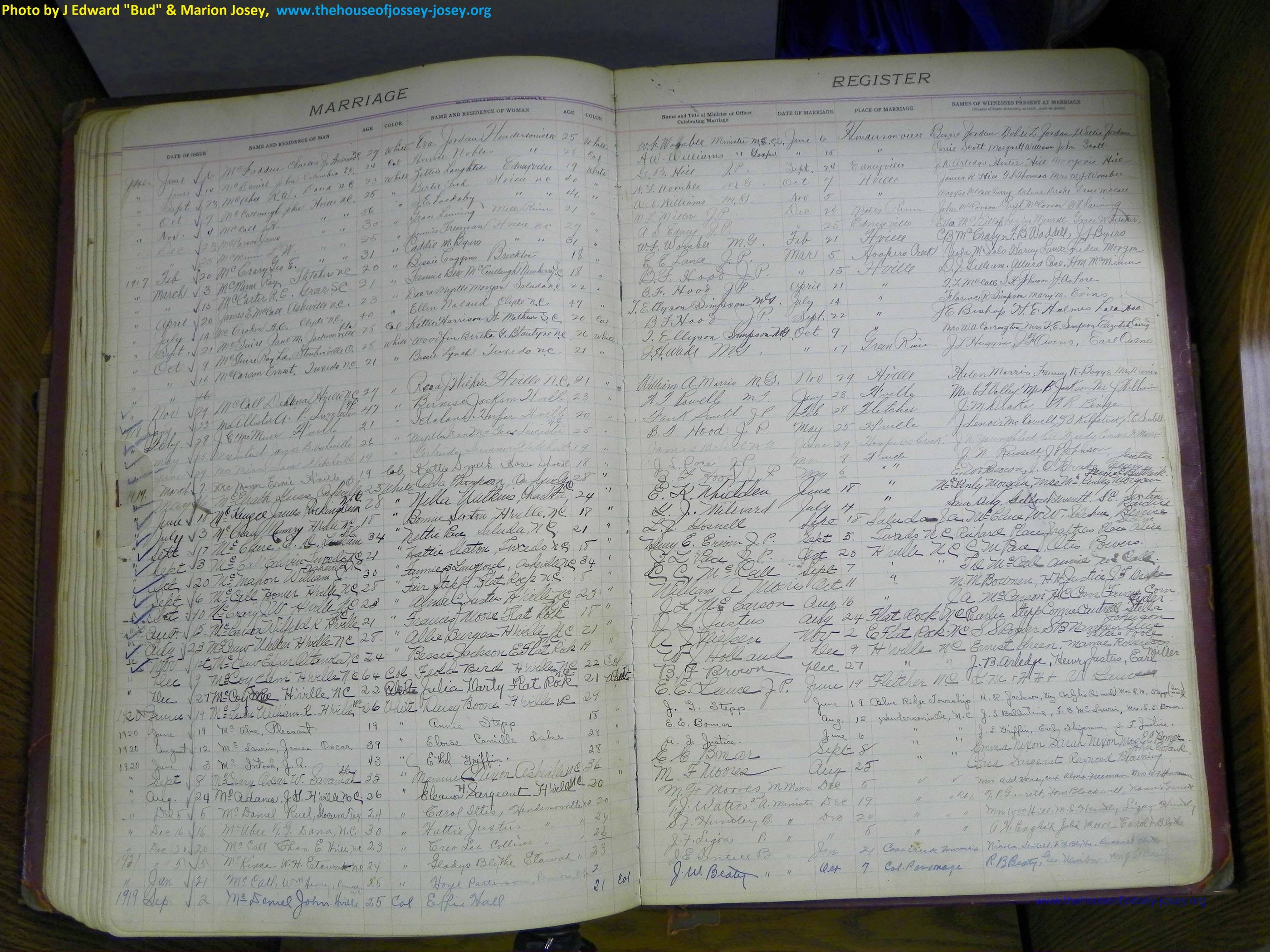 Henderson Co, NC, Marriages 1909 - 1916, (77).JPG