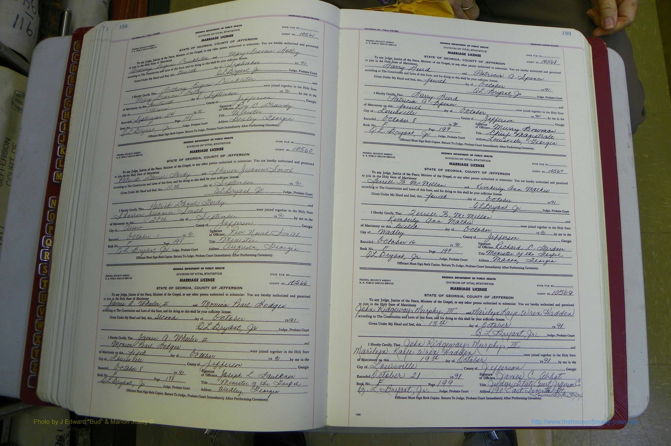 Jefferson Co, GA, Marriages Book F, 1981 - 2007, White (128).JPG
