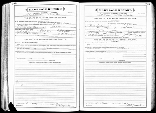 Acree, Robert Lee to Pearl Fulton, Geneva Co, AL.jpg