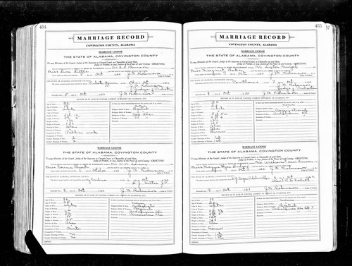 Acree, William to Maggie Mae Lindsey, Covington Co, AL.jpg