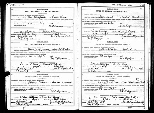 Allen, Julian to Fannie Lou West, Glascock Co, GA.jpg