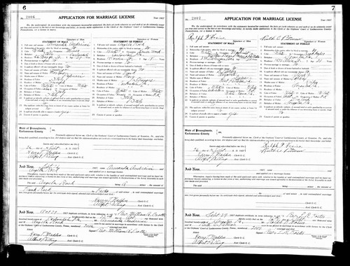 Andreini, Armando to Angela Rock, Lackawanna Co, PA.jpg