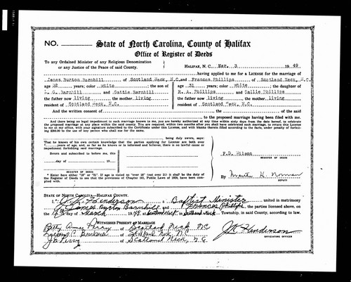Barnhill James Burton to Frances North Phillips, Halifax Co, NC.jpg
