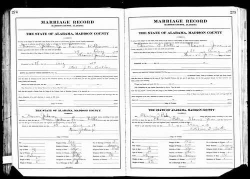 Bates, Edwin Thomas to Flossie Jones, Madison Co, AL.jpg