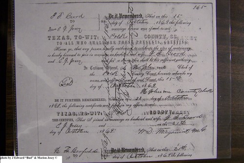 Beard, J F to Emily Jane Kervin Josey, Polk Co, TX.JPG