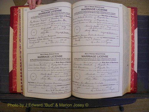 Bedgood, Roy Thurmond to Marjorie Estelle Daniel, Richmond Co, GA.JPG