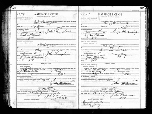 Blackenship, George to Marcy Josey, Greenwood Co, SC.jpg