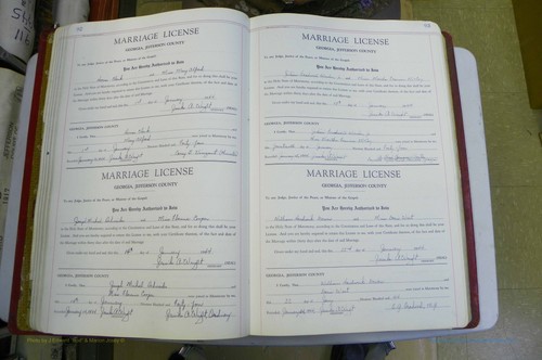 Clark, Homer Enoch to Mary Elizabeth Alford, Jefferson Co, GA.JPG