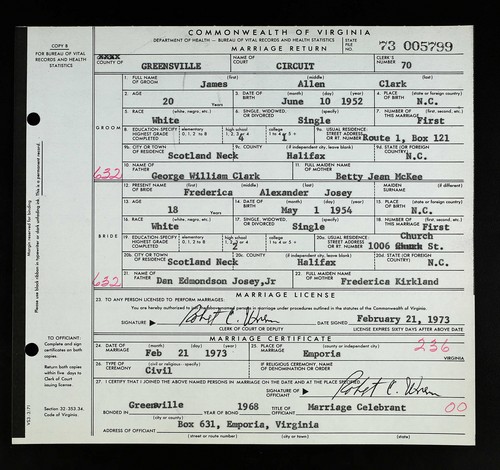 Clark, James Allen to Frederica Alexander Josey, Greenville, VA.jpg