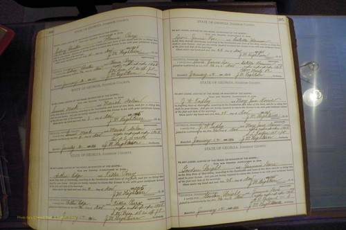 Claxton, Sidney Morgan to Euphemia Perry, Johnson Co, GA.JPG