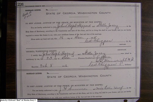 Sheppard, John Ralph to Sallie Estelle Josey, Washington Co, GA.JPG