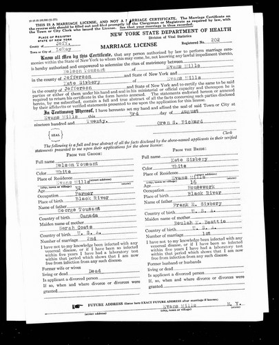 Sixberry, Kate to Nelson Tousant, Jefferson Co, NY.jpg