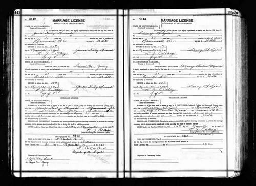 Snead, James Kirby to Lenna Mabell Josey, Greenwood Co, SC.jpg