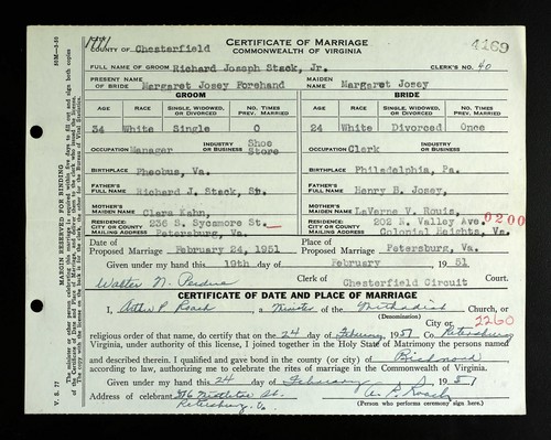 Stack, Richard Joseph Jr to Margaret Josey, Chesterfield Co, VA.jpg