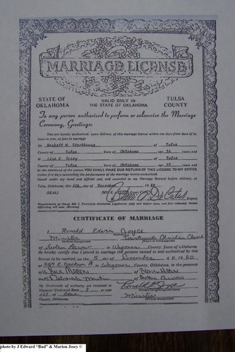 Stackhouse, Haskell W to Lisa K Josey, Tulsa Co, OK.JPG