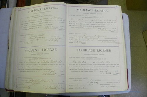 Tarver, Thomas C to Ruth A Bedingfield, Jefferson Co, GA,.JPG