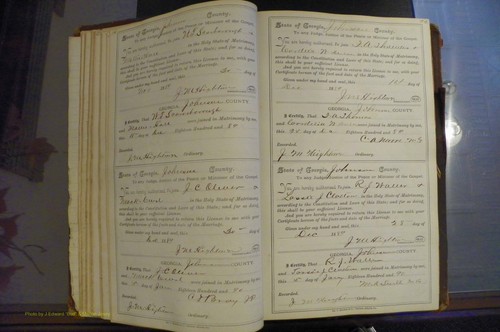 Waller, Robert J to Lassie Jane Claxton, Johnson Co, GA.JPG