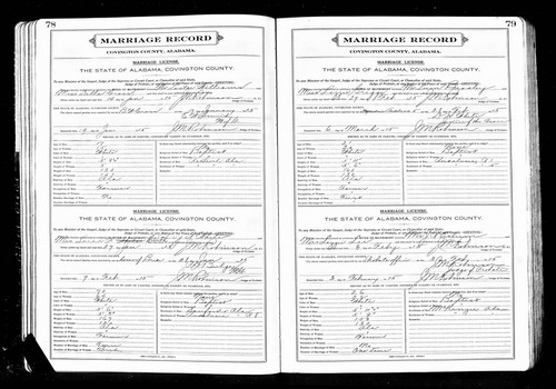 Williams, Perry Lester to Della Cross, Covington Co, AL.jpg