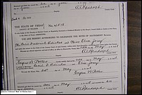Adickes, Cecil Frederick to Elsie Josey, Walker Co, TX.JPG