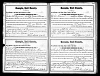 Bagwell, John A to Callie Hamilton, Hall Co, GA.jpg