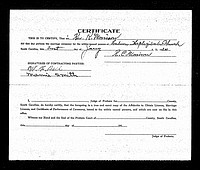 Bell, William Franklin to Mary Alice Mamie Smith, Lee Co, SC.jpg