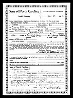 Carver, Eugene Withers to Nessie Dixon Josey, Iredell Co, NC.jpg