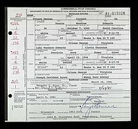 Edwards, Donnie Woodrow to Patricia Ann Josey Agnor, Prince George Co, VA.jpg