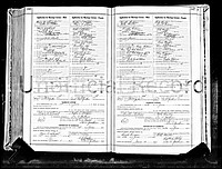 Stewart, Major Albert to Esther V Pletcher, Benton Co, IN.jpg