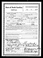 Waugh, Edward Leroy to Betty Joyce Josey, Iredell Co, NC.jpg