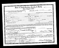 Whitley, Donald Edward to Carolyn Byrd Josey, Stanley Co, NC.jpg