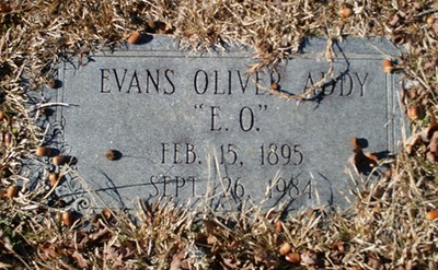 Addy, Evans Oliver, Cedar Grove Cemetery, Lexington Co, SC.jpg