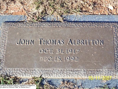 Albritton, John Thomas, Andalusia Memorial Cem, Covington Co, AL.jpg