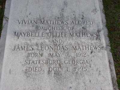 Aldred, Vivian Mathews, Eastside Cemetery, Bukkoch Co, GA.jpg