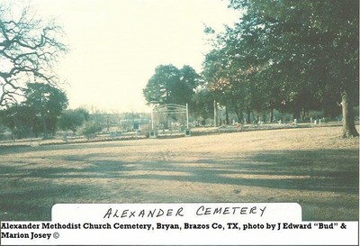 Alexander Cemetery, Bryan, Brazos Co, TX.jpg