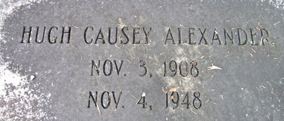 Alexander, Hugh Causey, Rose Dhu Cemetery, Burke Co, GA.jpg