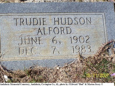 Alford, Trudie Hudson, Andalusia Memorial Cem, Covington Co, AL.jpg