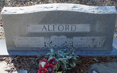 Alford, William & Ruth Hoomes, Hoomes Cemetery, Escambia Co, AL.jpg