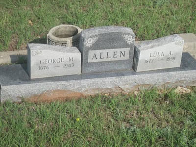 Allen, George & Lula Riley, Citizens Cemetery, Donley Co, TX.jpg