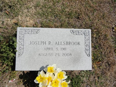 Allsbrook, Joseph Russell, Patterson Cemetery, Horry Co, SC.jpg